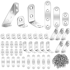 140 stücke 6 arten edelstahl winkel code&nbsp;STAS-WA0001-02