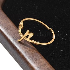 Anillos de puño de acero inoxidable 304 para mujer&nbsp;RJEW-D285-01G-P