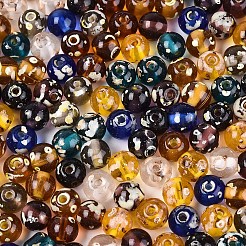 Perles de rocaille en verre et peinture à cuisson Picasso&nbsp;SEED-N007-38A-01