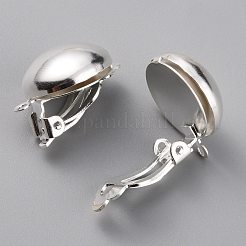 Ohrclips aus Messing zum Aufstecken&nbsp;KK-O131-03-B