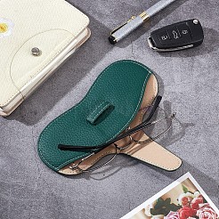 1 étui à lunettes en cuir PU&nbsp;AJEW-DJ0001-01C