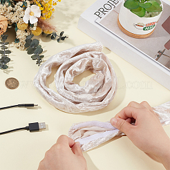 2 housse anti-poussière en velours pour chaîne de suspension de lustre&nbsp;AJEW-BC0010-49B