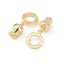 Maiglöckchen-Anhänger aus Messing&nbsp;KK-B166-08G