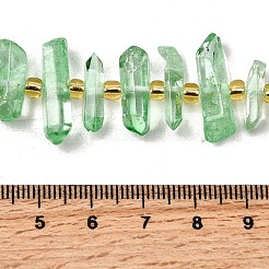 Chapelets de perles en cristal de quartz naturel&nbsp;G-F800-E13