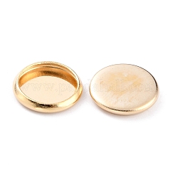 Montature per cabochon in acciaio inossidabile 304&nbsp;STAS-Y001-12B-G