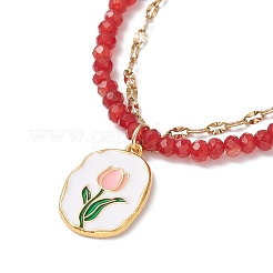 Bracelets en jade naturel de Malaisie&nbsp;BJEW-JB12439-03