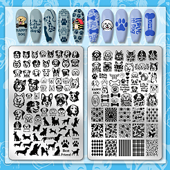 DIY-Nagelkunstvorlagen aus Edelstahl 304&nbsp;MRMJ-PH0003-10B