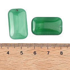 Anhänger aus natürlichem grünem Onyx-Achat&nbsp;G-G350-03