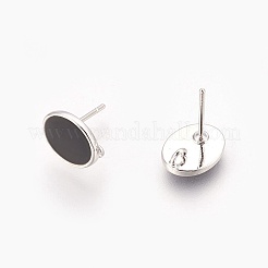 Messing Ohrstecker Zubehör&nbsp;LS-KK-P153-22P-01-NF