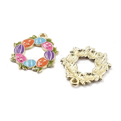Pendentifs en alliage d'émail de pâques&nbsp;X-ENAM-E360-01G-04