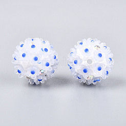 Strass in pasta polimerica fatti a mano con fiore di margherita in resina&nbsp;CLAY-T022-02C