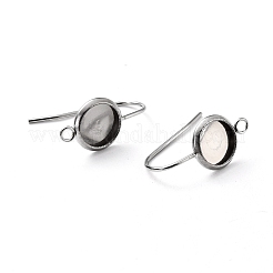 Ganci per orecchini in acciaio inossidabile 304 anti-ossidazione&nbsp;STAS-F271-01A-P