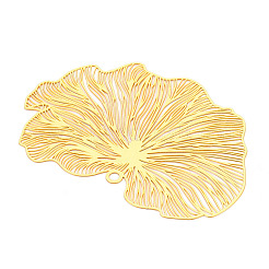 Gros pendentifs filigrane en laiton&nbsp;KKC-T003-16G