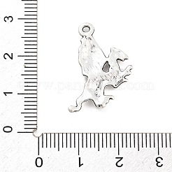 Tibetischer stil Aluminium Anhänger & Charms&nbsp;FIND-G077-01A-AS