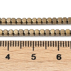 Chapelets de perles en hématite synthétique sans magnétiques&nbsp;G-I175-09G