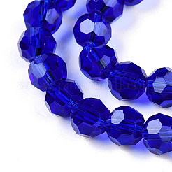 Chapelets de perles en verre transparente  &nbsp;EGLA-A035-T3mm-D06