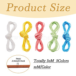 50m de dentelle en faux suède 5 couleurs&nbsp;OCOR-TA0001-89B