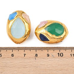 Oval Katzenauge Perlen&nbsp;KK-H516-04G