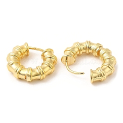Pendientes de aro de latón chapado en rack para mujer&nbsp;EJEW-Q770-22G