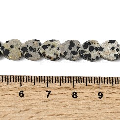 Natur Dalmatiner Jaspis Perlen Stränge&nbsp;G-M403-A31-03