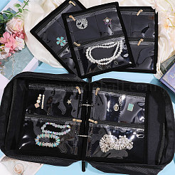 Aufbewahrungsbeutel aus Nylon für Schmuckorganizer mit losem Blatt&nbsp;ABAG-WH0063-115B