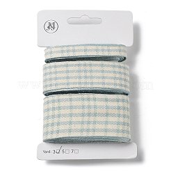 Ruban en polyester imprimé tartan&nbsp;SRIB-C002-01D