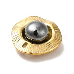 Pendentifs en acier inoxydable 304 avec placage ionique (IP)&nbsp;STAS-H175-03G-B