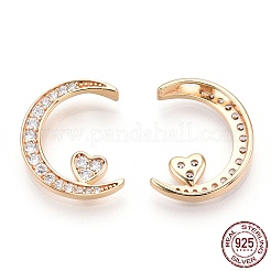 925 Sterling Silber Micro Pave Zirkonia Anhänger&nbsp;STER-T004-35G