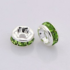 Perline distanziatori strass in ottone&nbsp;RB-A014-Z4mm-07S-NF