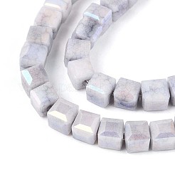 Brins de perles de verre électrolytiques anti-ternissement&nbsp;GLAA-T025-4mm-10A