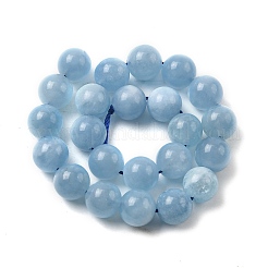 Natürliche Aquamarin Perlen Stränge&nbsp;G-D327-C03-8MMA