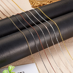 Catene piatte in ferro rivestito in ottone&nbsp;CH-TAC0007-01G