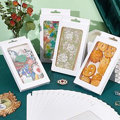 Cajas de cartón creativas plegables rectangulares&nbsp;CON-WH0087-99C