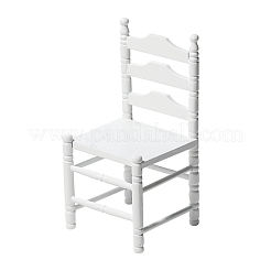 Ornements miniatures de chaise en bois&nbsp;PW-WG6D59B-01