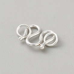 925 sterling silver fermagli s-gancio&nbsp;LS-STER-WH0009-34A