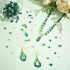 1720 pièces 3 styles de perles de verre&nbsp;EGLA-SP0001-38A