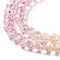 Chapelets de perles en verre transparente  &nbsp;GLAA-E036-07B