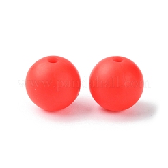 Perline focali rotonde in silicone ecologico per uso alimentare&nbsp;SIL-F003-01C