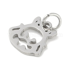Anlaufgeschützte Anhänger aus 304er Edelstahl&nbsp;STAS-L279-001P-05