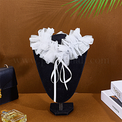 Colletto in pizzo arricciato&nbsp;AJEW-WH0696-055B