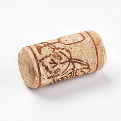 Bouchon de liège en bois&nbsp;AJEW-WH0057-02