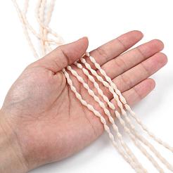 Chapelets de perles en verre opaques&nbsp;GLAA-P001-03A-06