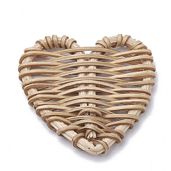 Perle di canna fatte a mano / perle intrecciate di rattan&nbsp;X-WOVE-Q075-12