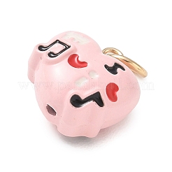 Pendentifs d'émail en alliage&nbsp;AL-CBA68FA-05G