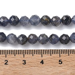 Natürliche Iolith / Cordierit / Dichroit Perlen Stränge&nbsp;G-L651-C03-6mm