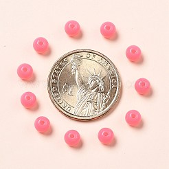 Perles en acrylique fluorescente&nbsp;LS-MACR-R517-6mm-04
