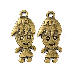 Pendentifs en alliage de style tibétain&nbsp;TIBEP-EA13550Y-AB-LF