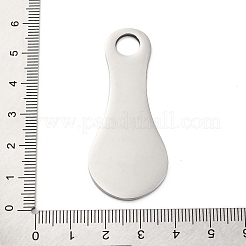 Pendenti grandi in acciaio inox 201 anti-appannamento&nbsp;STAS-R002-07P