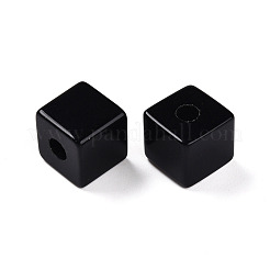 Natürliche schwarze Obsidianperlen aus Europa&nbsp;G-N345-07A-01