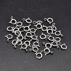 925 Sterling Silber Federring Verschlüsse&nbsp;STER-F014-06F